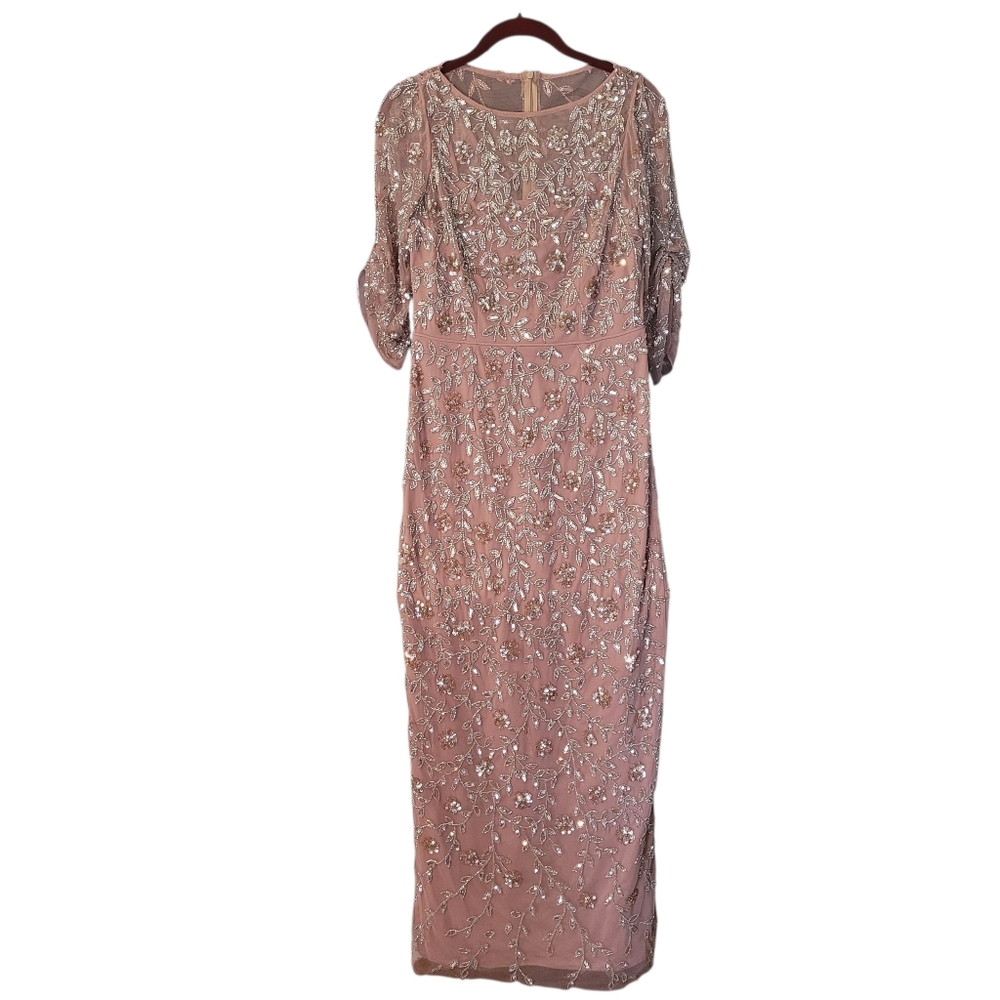 Aiden Maddox beaded & sequined column long gown - 6. L65 - Picture 2 of 10